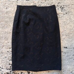 Chic Black Pencil Skirt